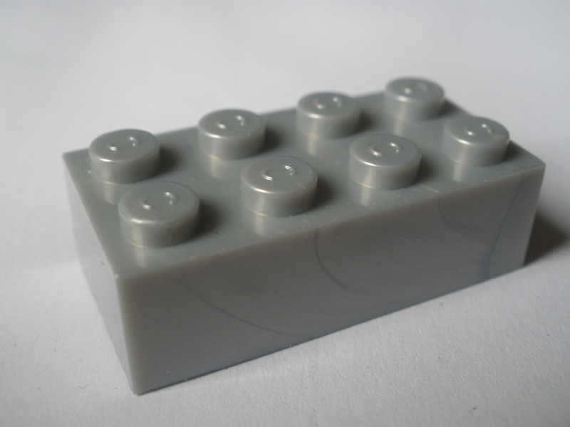 Bayer teststein Test Brick/Milky Pure ABS/8xf LEGO