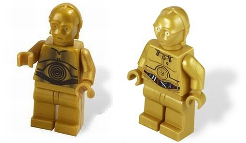 Lego star wars minifigure personnage figurine lot c-3po 
