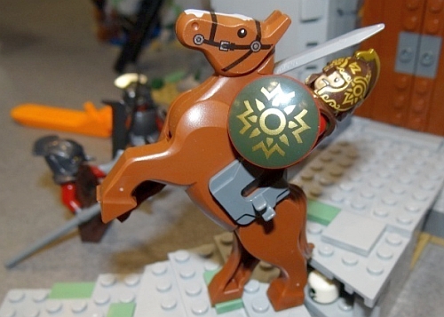 LEGO® Pferd Reddish Brown Tier Horse Castle Knight Herr der Ringe Braun NEU 
