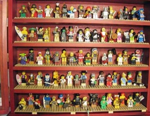 storing lego minifigures
