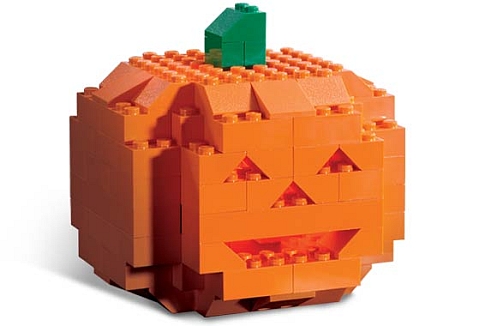lego halloween pumpkin