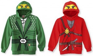 Ninjago costumes, hoodies, T-shirts are fun!