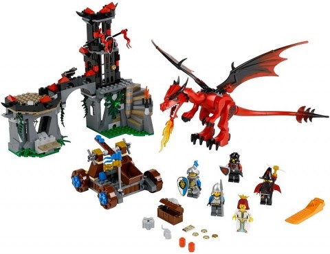 #70403 LEGO Castle Dragon Mountain Details