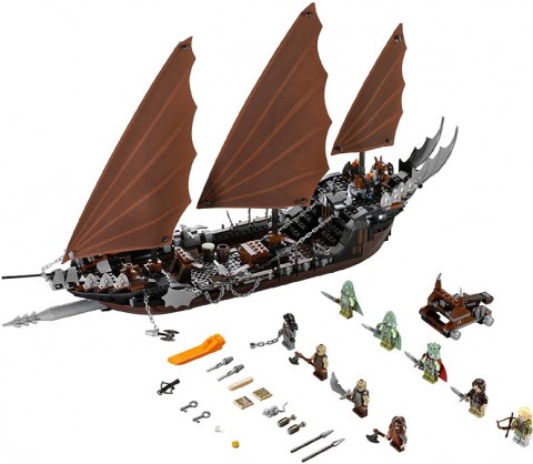 #79008 LEGO Lord of the Rings Pirate Ship Ambush Details