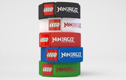 LEGO Ninjago USB Wristband Colors