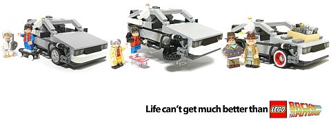 LEGO Back to the Future Delorean Time Machine