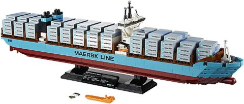hundehvalp Sow Helt tør LEGO Maersk Ship Triple-E introduction