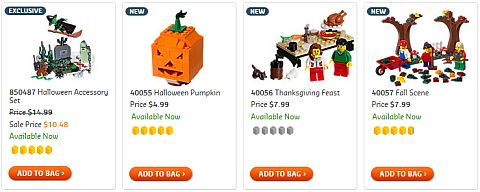 LEGO Halloween Sets