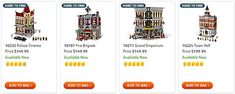 Shop for LEGO Modular Buildings