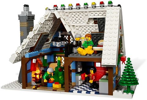 #10229 LEGO Winter Village Cottage Details