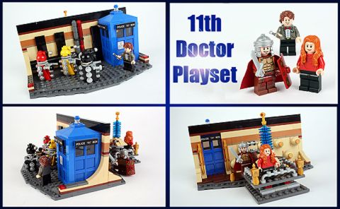 LEGO Dr. Who by Mark Stafford