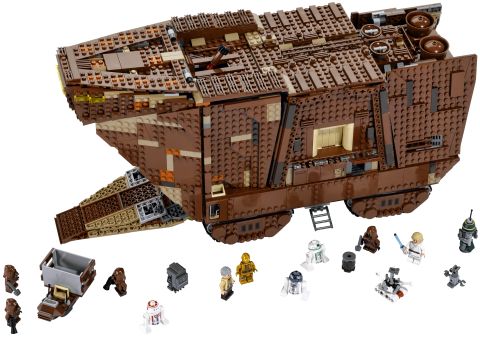 #75059 LEGO Star Wars Sandcrawler Details