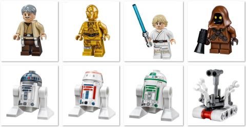 #75059 LEGO Star Wars Sandcrawler Minifigures