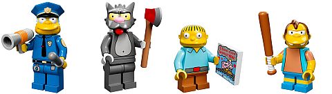 LEGO The Simsons Collectible Minifigures 1-4