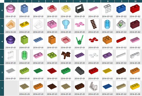 LEGO PAB Wall Selection