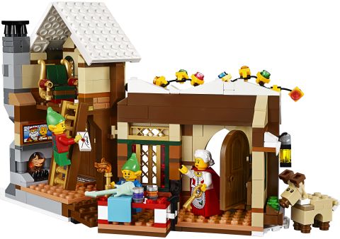 #10245 LEGO Santa's Workshop Back