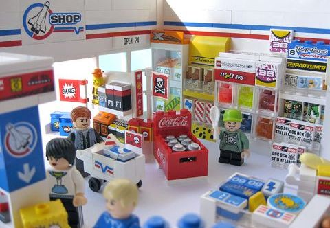 Lego Lot of 1 MILK Carton for Minifigure FOOD Dairy City Town Market Kitchen 