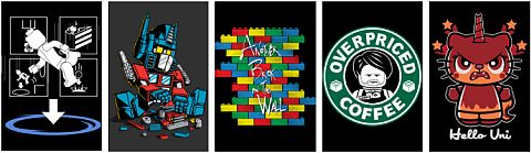 LEGO T-shirts by Desgin by Humans 3