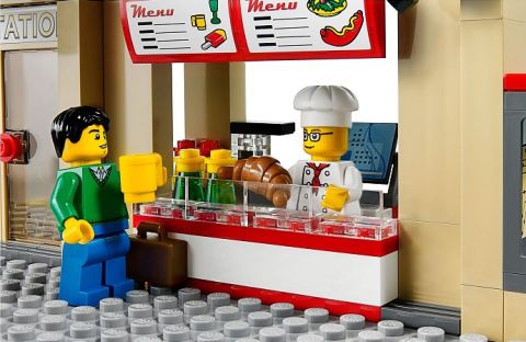 #60050 LEGO City Train Station Food Kiosk