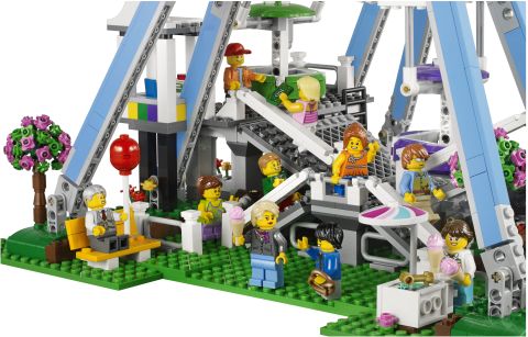 #10247 LEGO Creator Ferris Wheel Closeup