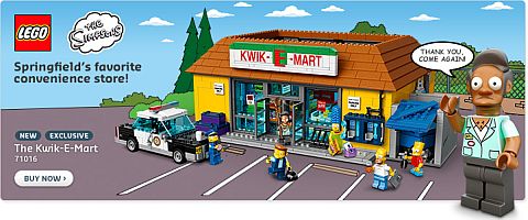 Shop LEGO Simpsons Kwik-E-Mart