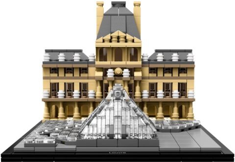 #21024 LEGO Architecture Louvre Details