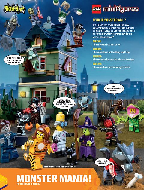 LEGO Club Magazine Halloween House