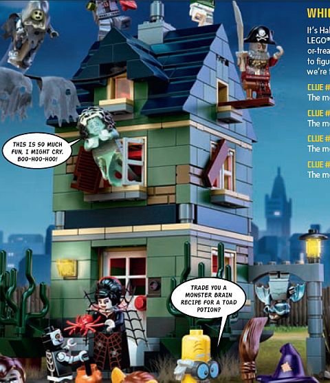 LEGO Club Magazine Haunted House