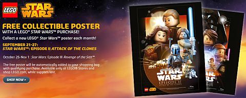 LEGO Star Wars Poster September Pormotion