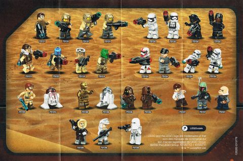 LEGO Star Wars Episode 7 Minifigures 2016