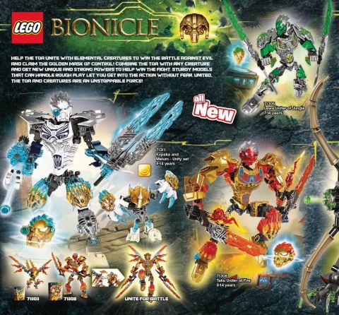 2016 LEGO Catalog Bionicle