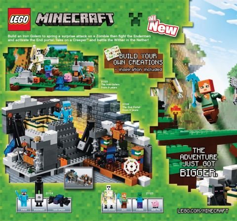 2016 LEGO Catalog Minecraft