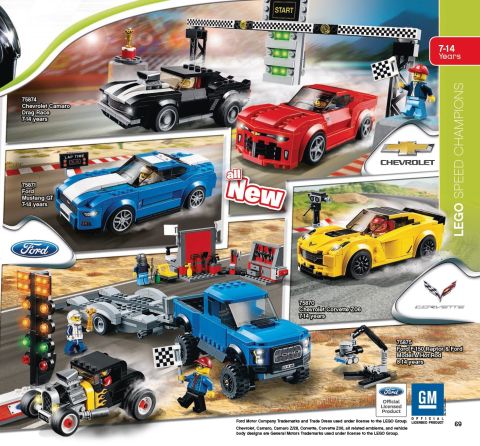 2016 LEGO Catalog Speed Champions 2