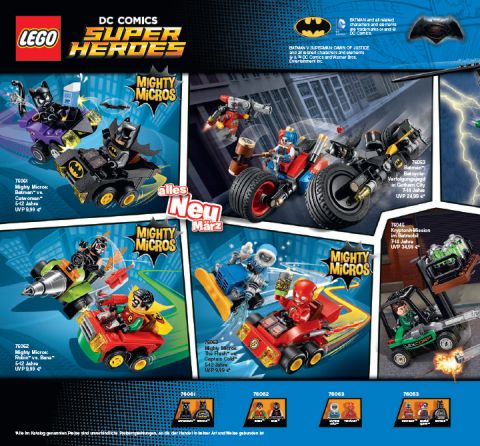 2016 LEGO Super Heroes DC