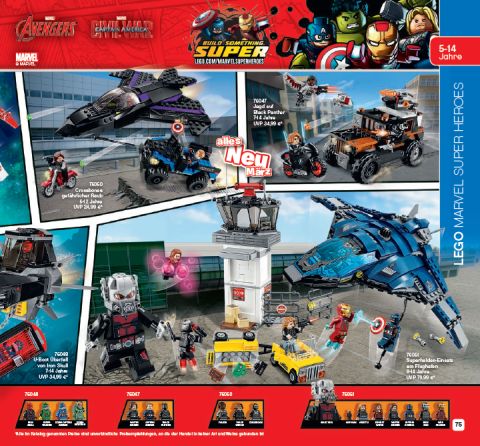 2016 LEGO Super Heroes Marvel Details