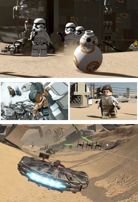 LEGO Star Wars The Force Awakens Video-Game Images