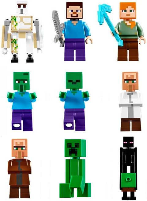 lego villager minifigure