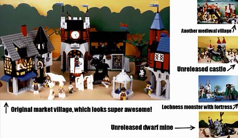Canceled LEGO Sets Castle