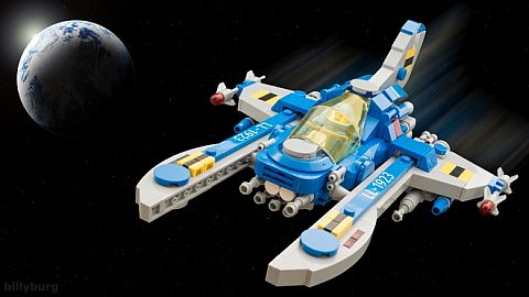 LEGO Classic Space Lunar Exploration by billyburg 6