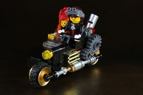 Neu Craze Steampunk Dude Custom Design Minifigur Bedruckt Auf Lego Teile 