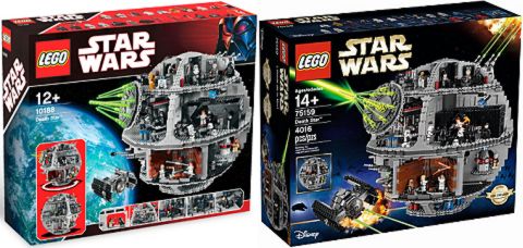 LEGO Star Wars Death Star Comparison 1