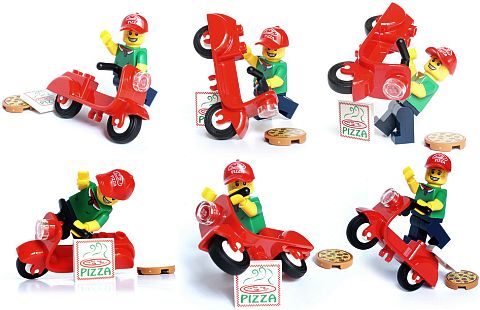 LEGO Sets with Pizza Pieces