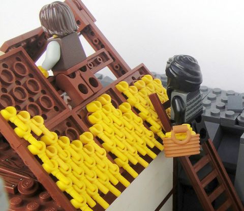 Specialisere beviser overlap LEGO shingles & roofing techniques
