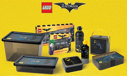 S 6,2 L Aufbewahrungsbox Sorting LEGO The Batman Movie STORAGE BOX Set 18 L 