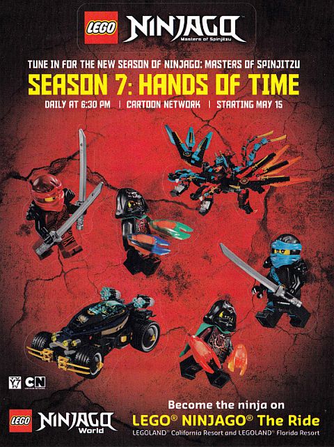 LEGO Ninjago: Hands of Time starting tonight!