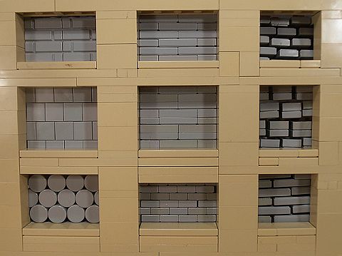 Lego Building Technique Lego Brick Walls