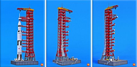 Lego Apollo Saturn V Launch Tower