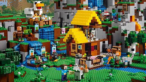 all lego minecraft sets put together 2018