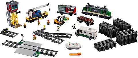 compatible con lego Train ferrocarril 60197 60198 y 60205 Grande cruce 