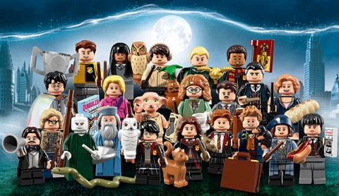 Harry Potter Students Set of 6 Minifigs Ron Luna Ginny Hermione Free USA Ship 